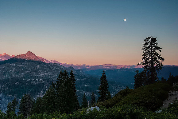 Sunset at Glacier Point