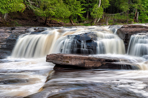 Manido Falls - Porcupine Mountains