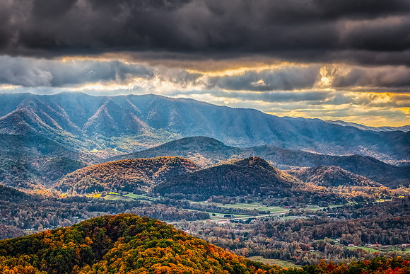 Foothills Parkway Sunset 1